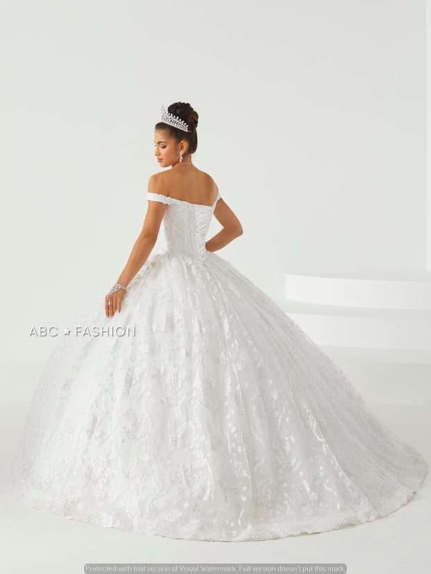 Off Shoulder Quinceanera Dress by Fiesta Gowns 56435