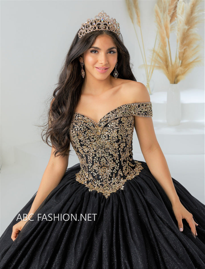 Off Shoulder Quinceanera Dress by Fiesta Gowns 56446