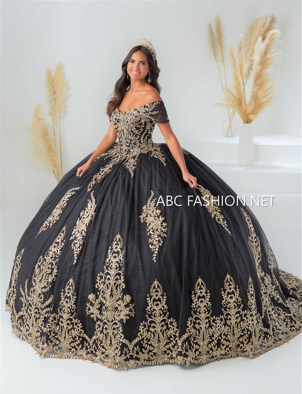 Off Shoulder Quinceanera Dress by Fiesta Gowns 56448