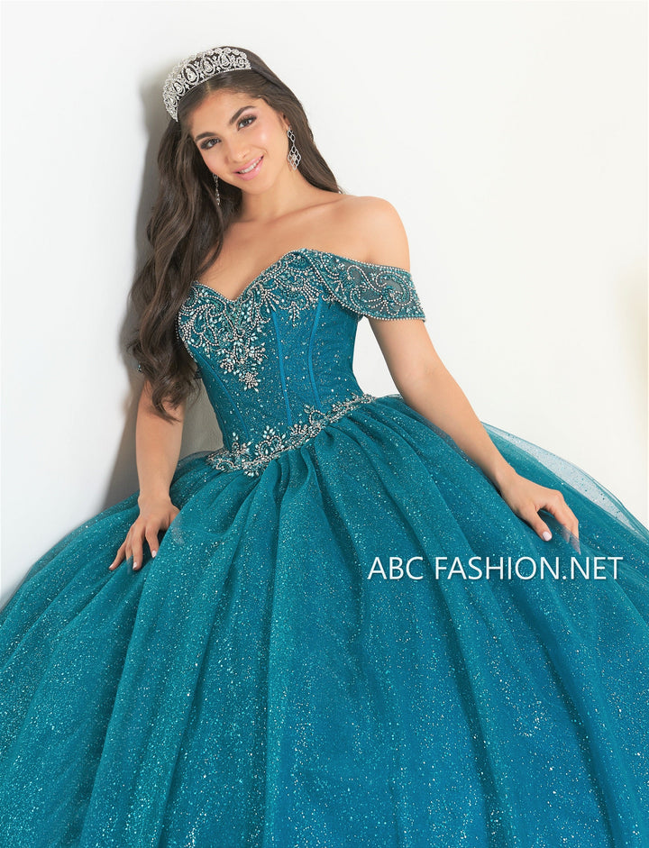 Off Shoulder Quinceanera Dress by Fiesta Gowns 56451