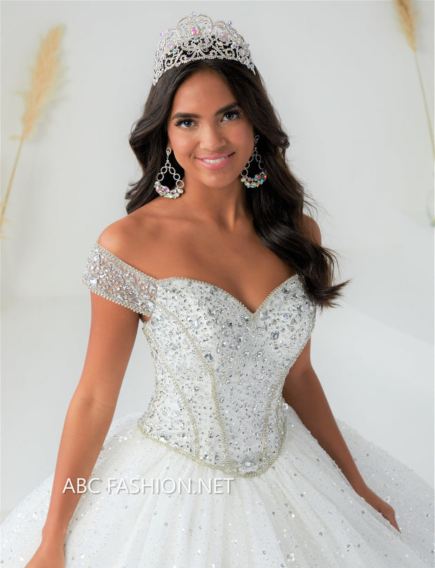 Off Shoulder Quinceanera Dress by Fiesta Gowns 56452