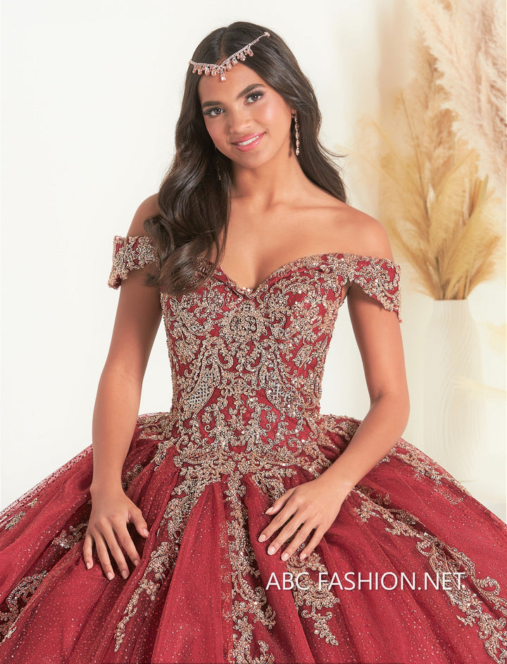 Off Shoulder Quinceanera Dress by Fiesta Gowns 56453