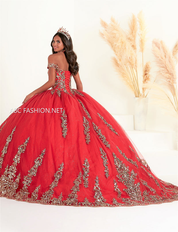 Off Shoulder Quinceanera Dress by Fiesta Gowns 56455