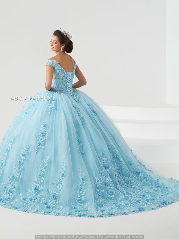Off Shoulder Quinceanera Dress by House of Wu 26004