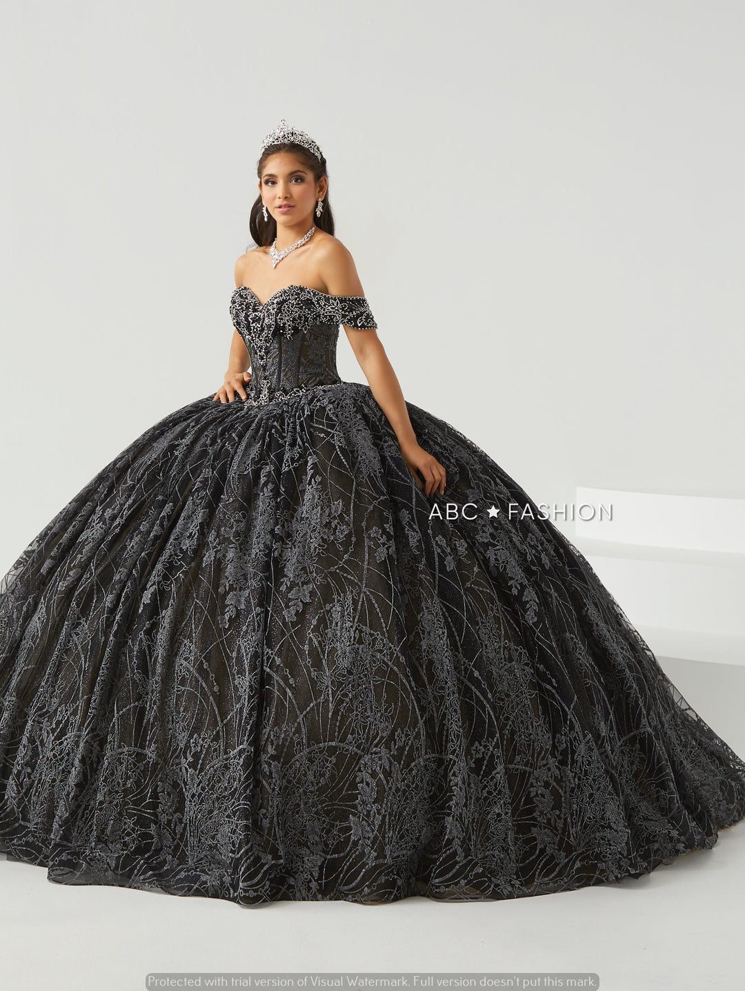 Off Shoulder Quinceanera Dress by House of Wu 26014