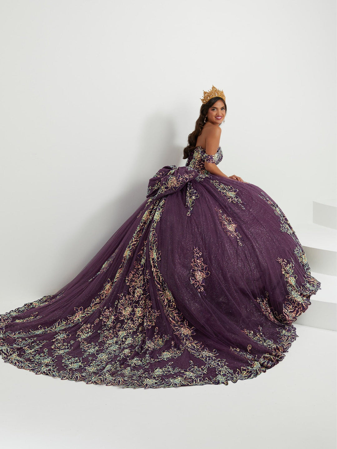 Off Shoulder Quinceanera Dress by House of Wu 26022