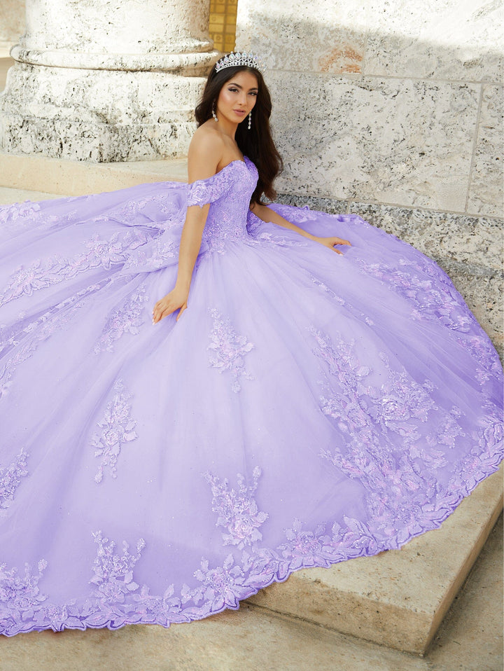 Off Shoulder Quinceanera Dress by House of Wu 26022