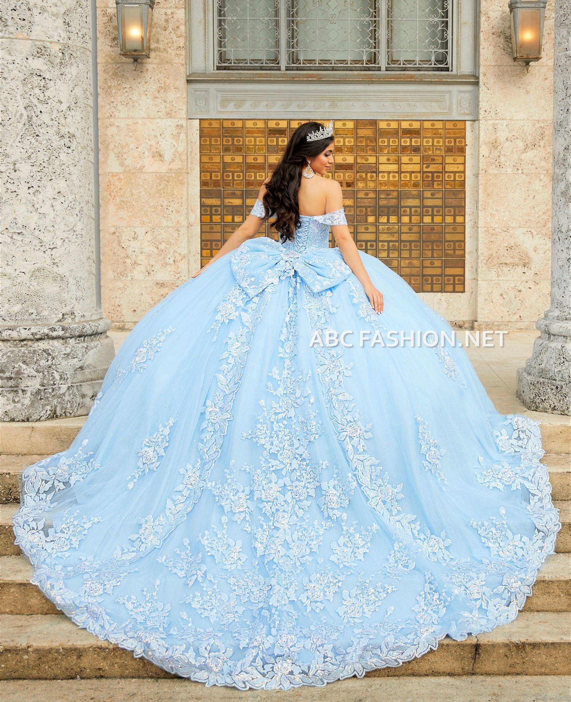 Off Shoulder Quinceanera Dress by House of Wu 26022 – ABC Fashion