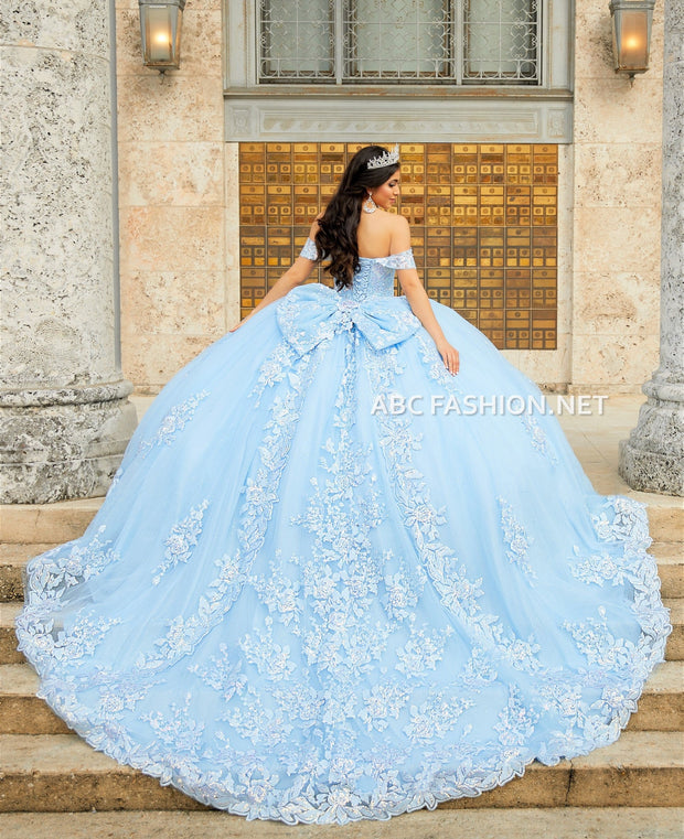 Off Shoulder Quinceanera Dress by House of Wu 26022