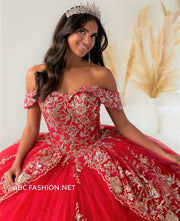 Off Shoulder Quinceanera Dress by House of Wu 26037