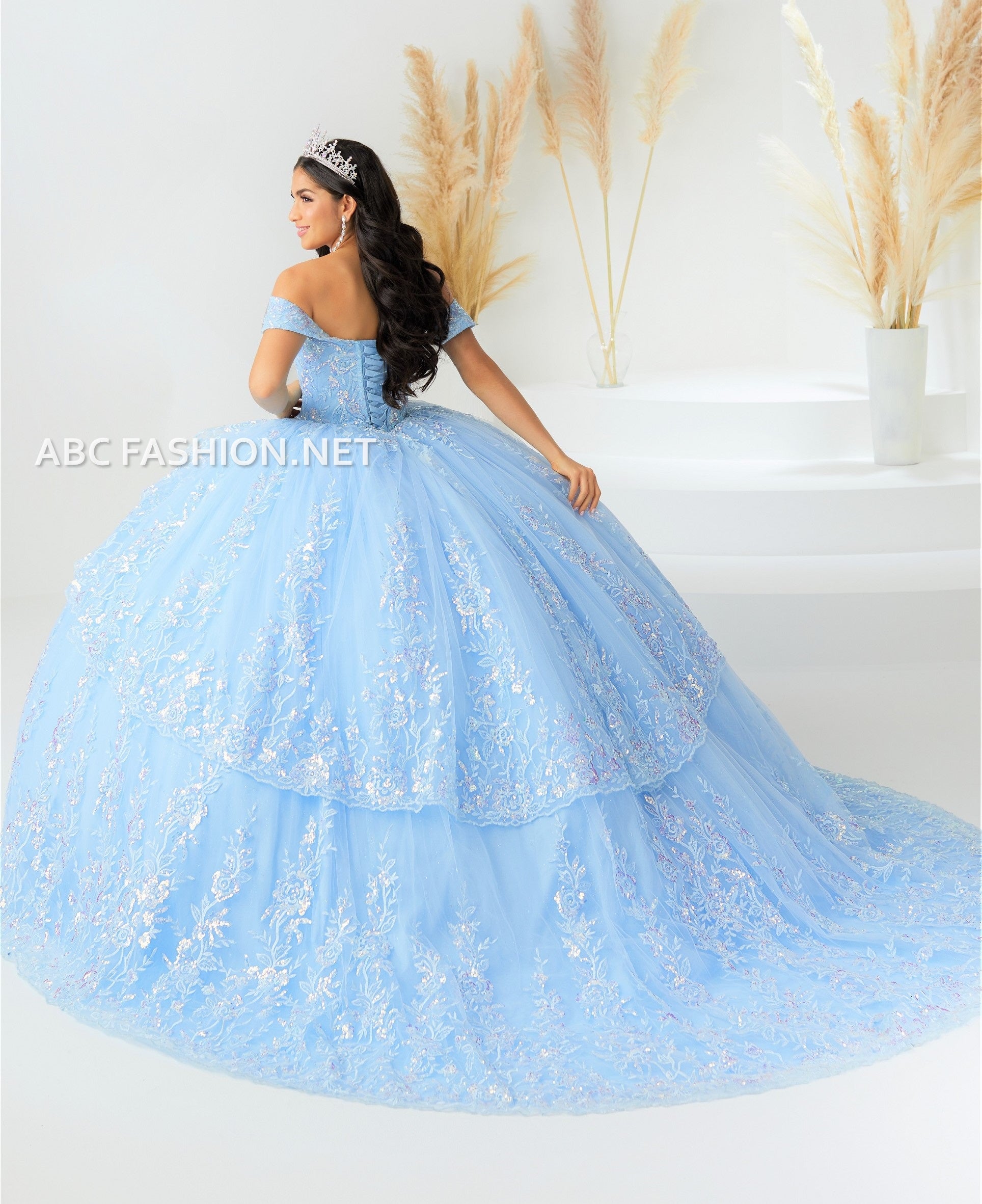 Off Shoulder Quinceanera Dress by House of Wu 26037 – ABC