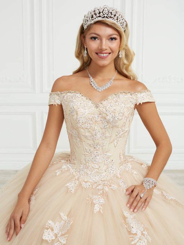 Off Shoulder Quinceanera Dress by House of Wu 26973
