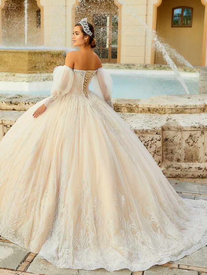 Off Shoulder Quinceanera Dress by House of Wu 26981