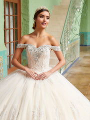 Off Shoulder Quinceanera Dress by House of Wu 26981