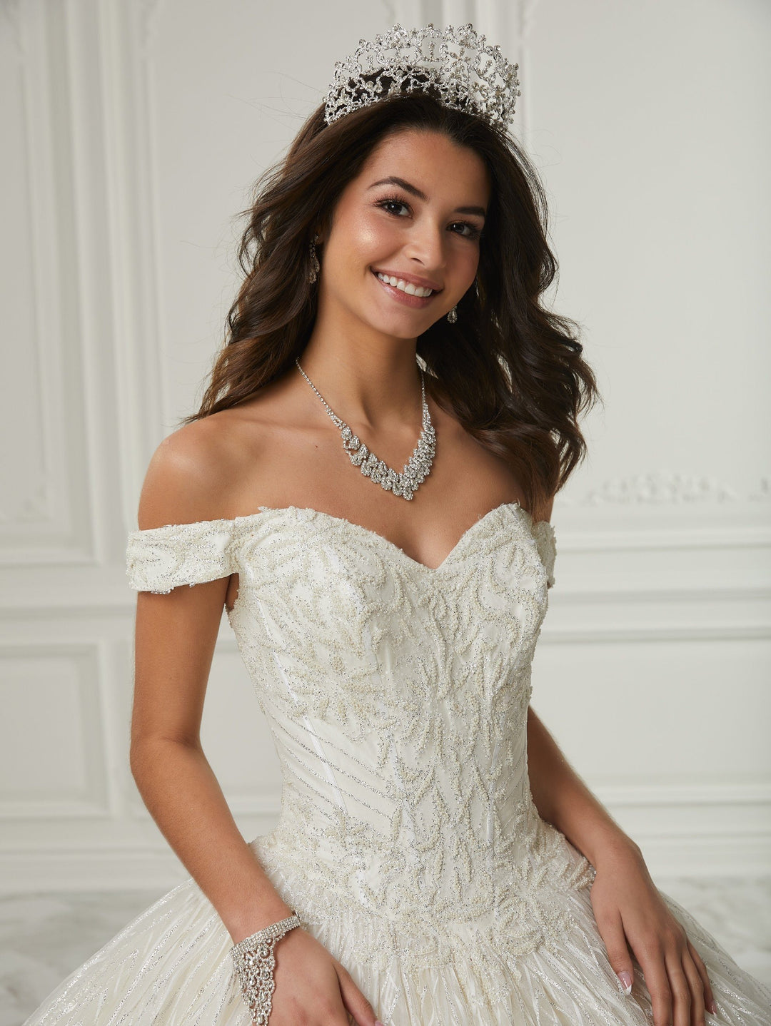 Off Shoulder Quinceanera Dress by House of Wu 26983