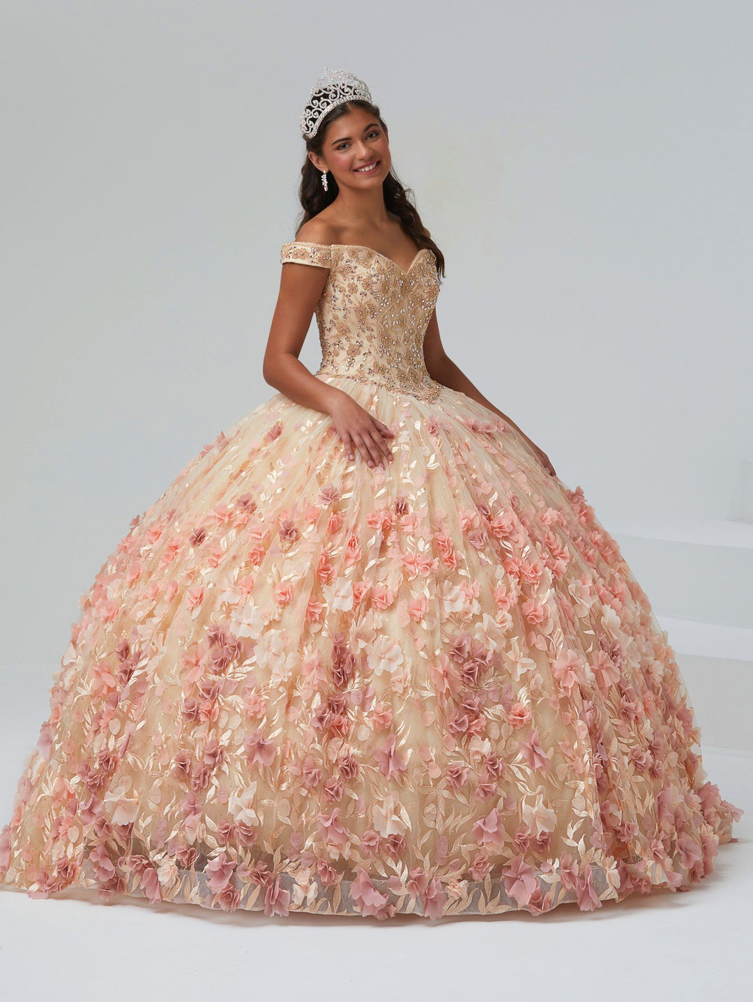 Off Shoulder Quinceanera Dress by House of Wu 26990