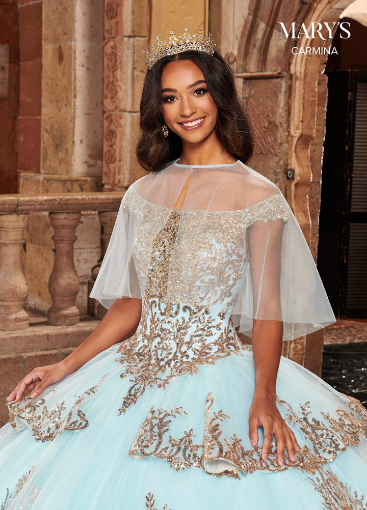 Off Shoulder Quinceanera Dress by Mary's Bridal MQ1089