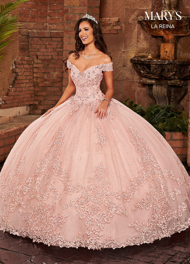 Off Shoulder Quinceanera Dress by Mary's Bridal MQ2129