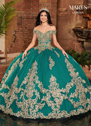 Off Shoulder Quinceanera Dress by Mary's Bridal MQ2129