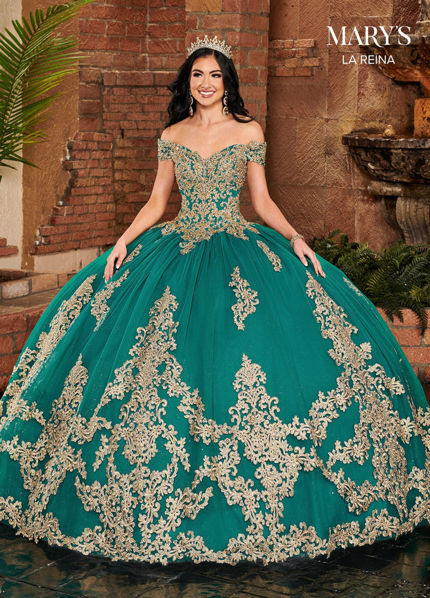 Off Shoulder Quinceanera Dress by Mary's Bridal MQ2129