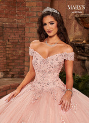 Off Shoulder Quinceanera Dress by Mary's Bridal MQ2129