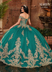 Off Shoulder Quinceanera Dress by Mary's Bridal MQ2129