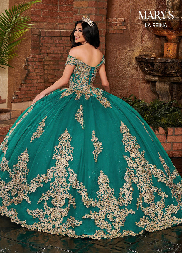 Off Shoulder Quinceanera Dress by Mary's Bridal MQ2129