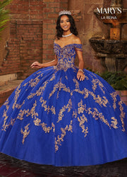 Off Shoulder Quinceanera Dress by Mary's Bridal MQ2133