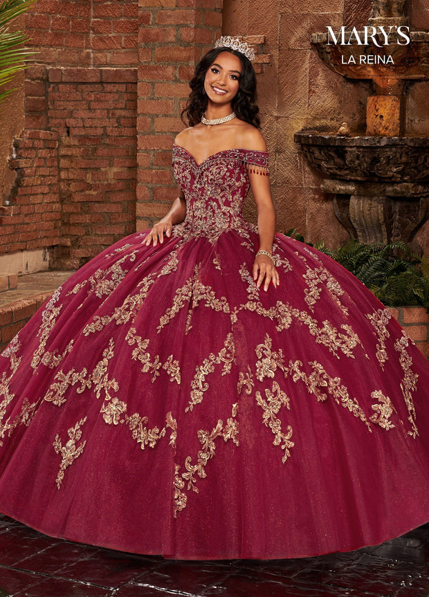 Off Shoulder Quinceanera Dress by Mary's Bridal MQ2133