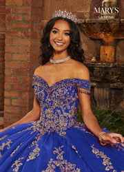 Off Shoulder Quinceanera Dress by Mary's Bridal MQ2133