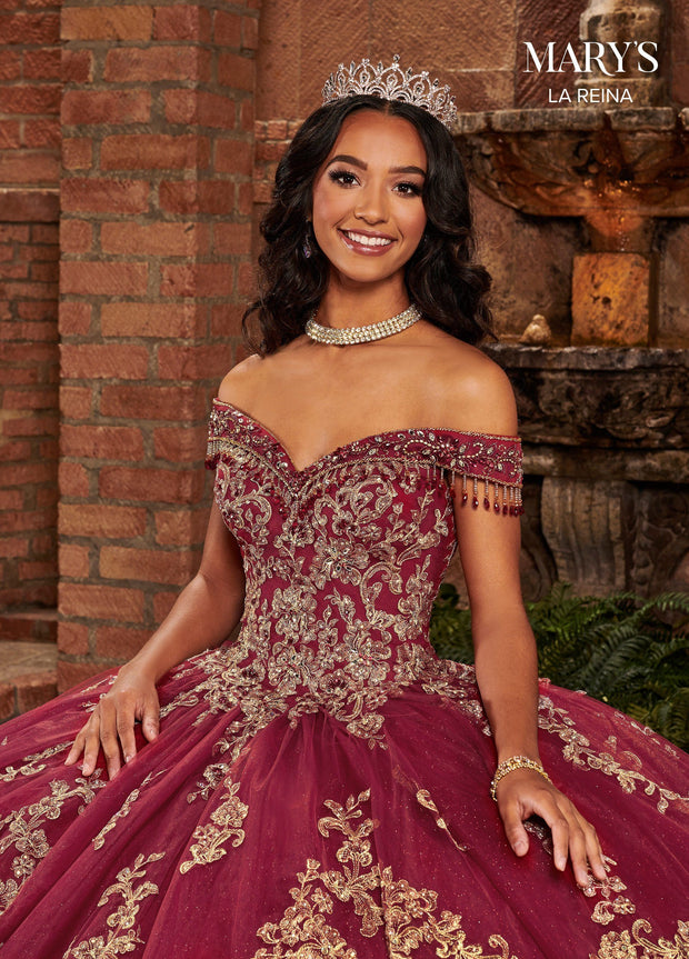 Off Shoulder Quinceanera Dress by Mary's Bridal MQ2133