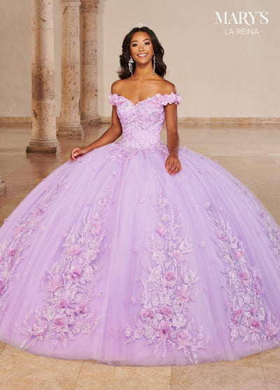 Off Shoulder Quinceanera Dress by Mary's Bridal MQ2139