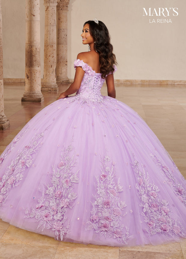 Off Shoulder Quinceanera Dress by Mary's Bridal MQ2139