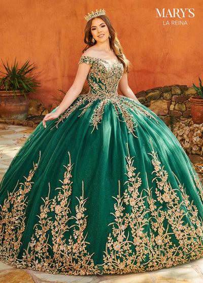 Off Shoulder Quinceanera Dress by Mary's Bridal MQ2151