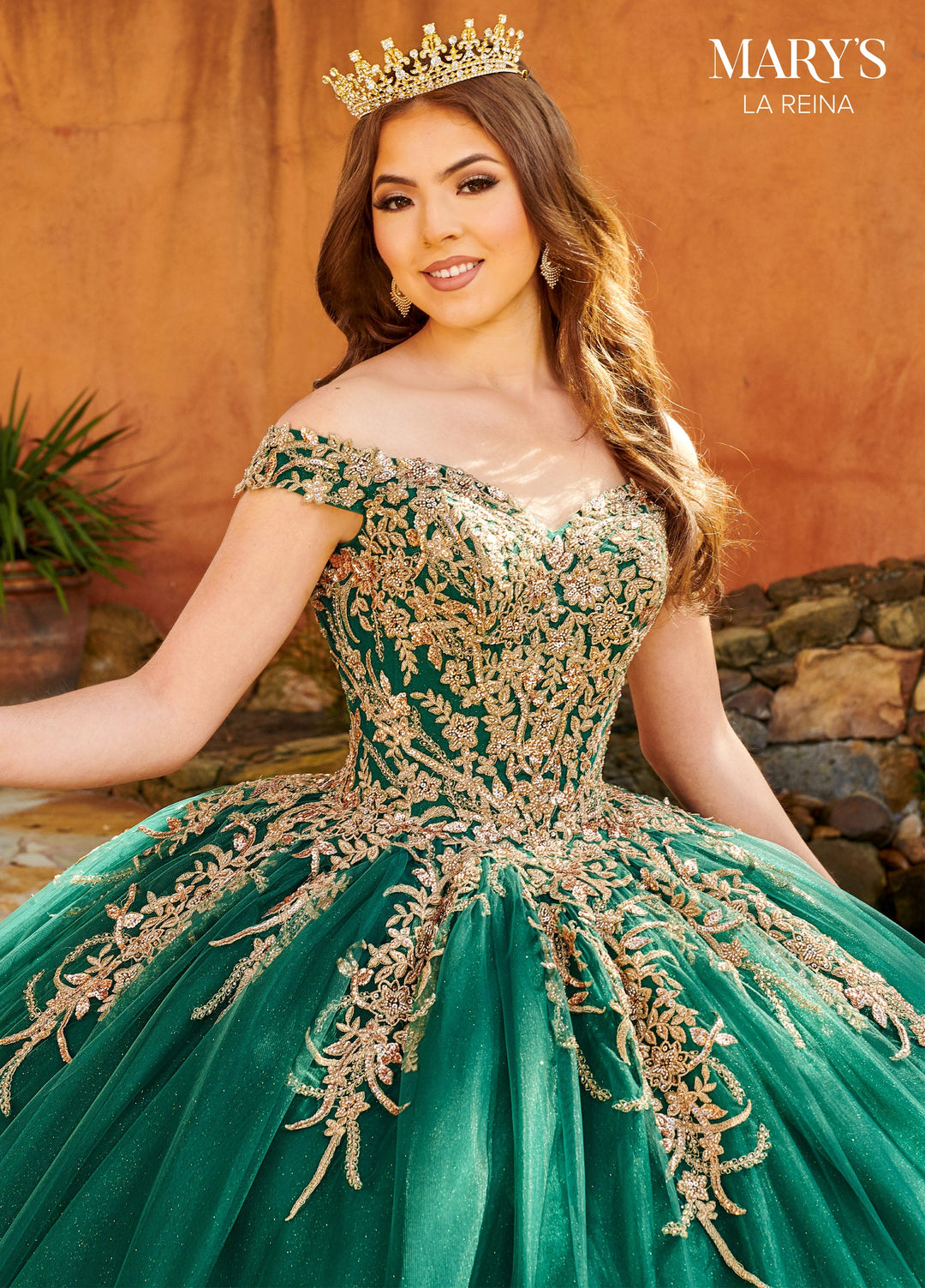 Off Shoulder Quinceanera Dress by Mary's Bridal MQ2151