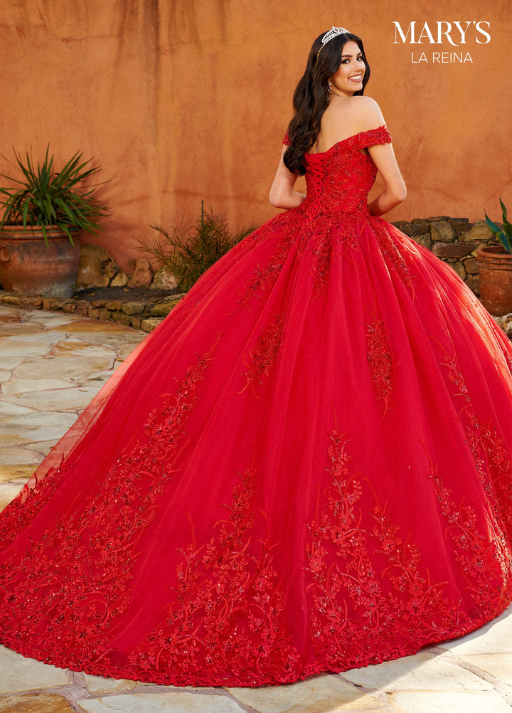 Off Shoulder Quinceanera Dress by Mary's Bridal MQ2151