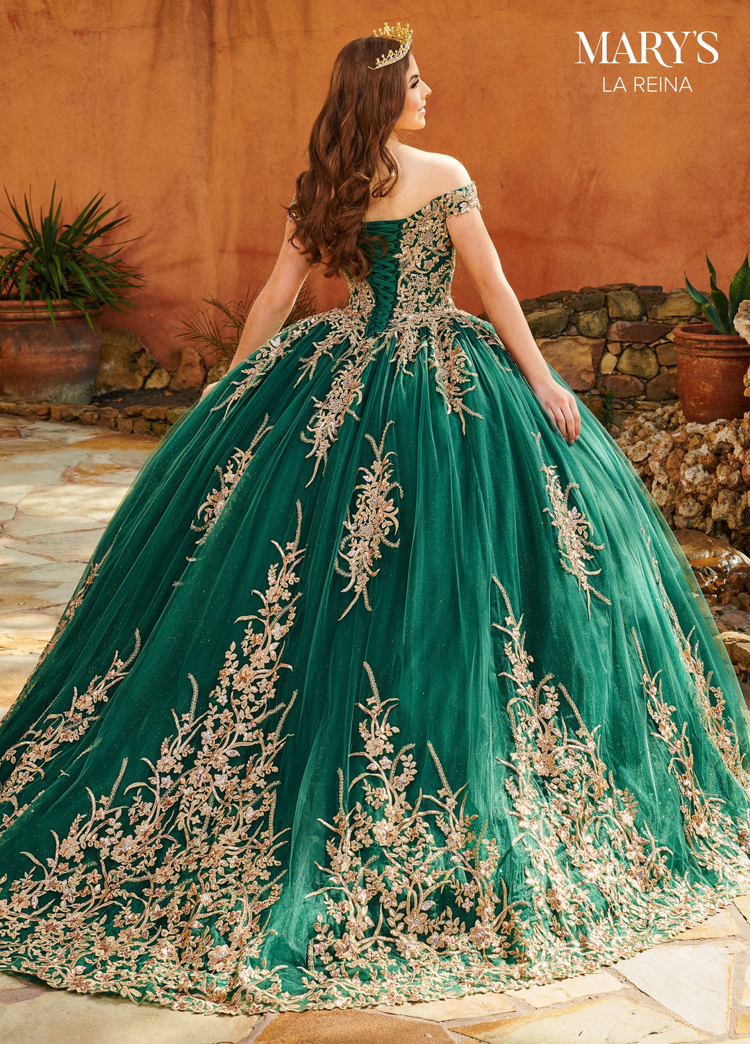 Off Shoulder Quinceanera Dress by Mary's Bridal MQ2151