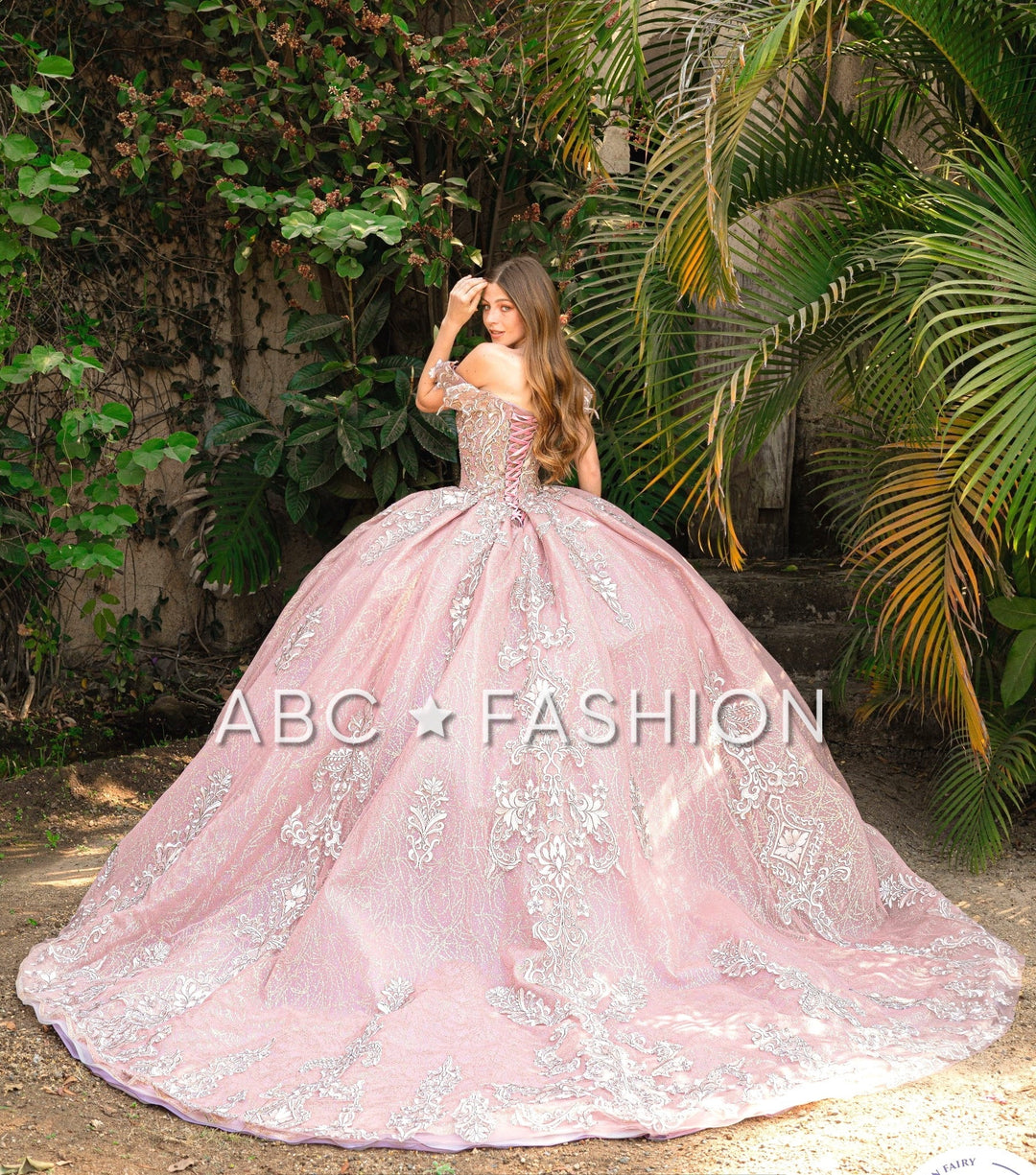 Off Shoulder Quinceanera Dress by Ragazza DV89-589