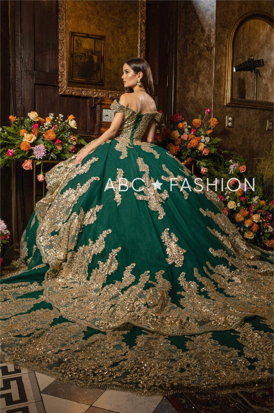 Off Shoulder Quinceanera Dress by Ragazza EV18-618