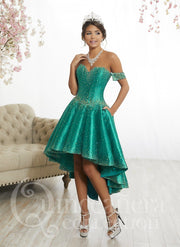 Off the Shoulder Quinceanera Dress by House of Wu 26887-Quinceanera Dresses-ABC Fashion