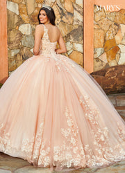 One Shoulder Quinceanera Dress by Mary's Bridal MQ2152