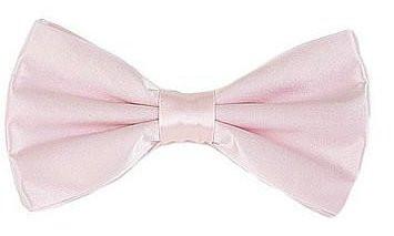 Pink Silk Self Tie Bow Ties-Men's Bow Ties-ABC Fashion