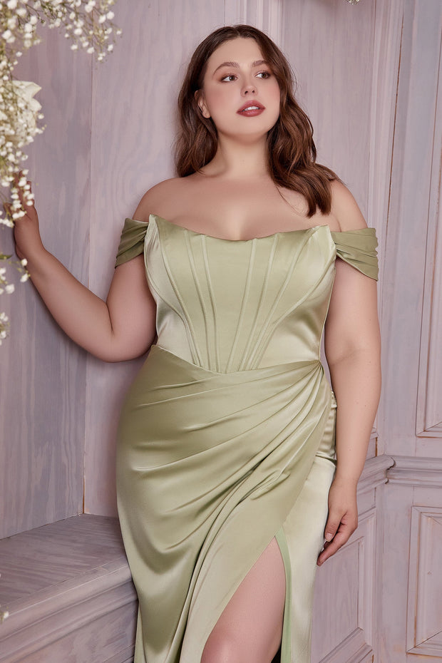  Plus Size Corset Dress