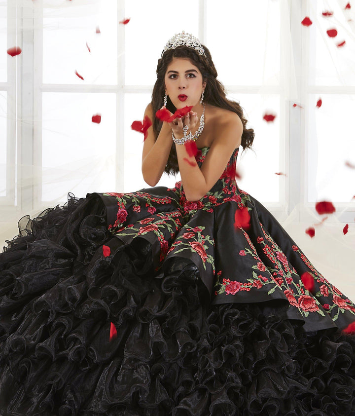 Rose Charro Quinceanera Dress by House of Wu 26892-Quinceanera Dresses-ABC Fashion