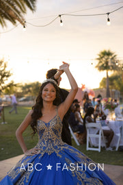 Satin Quinceanera Dress by Mary's Bridal MQ2138