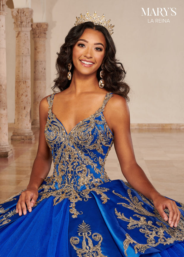 Satin Quinceanera Dress by Mary's Bridal MQ2138