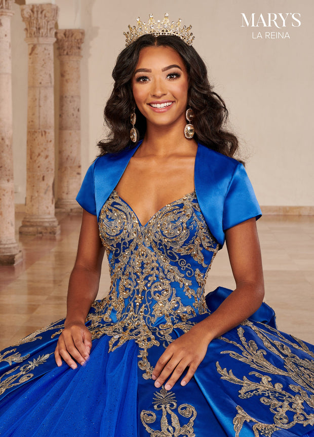 Satin Quinceanera Dress by Mary's Bridal MQ2138