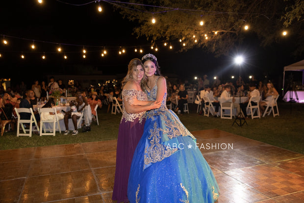 Satin Quinceanera Dress by Mary's Bridal MQ2138