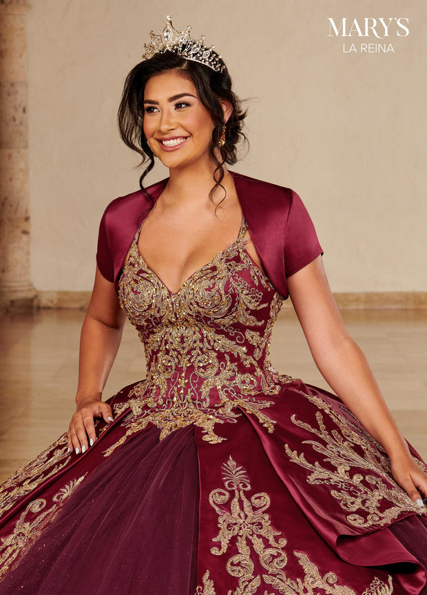 Satin Quinceanera Dress by Mary's Bridal MQ2138