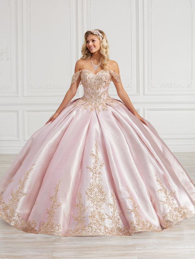 Satin Sweetheart Quinceanera Dress by House of Wu 26977